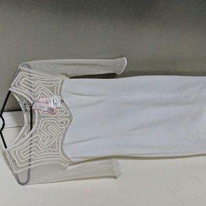 Alice white cocktail dress